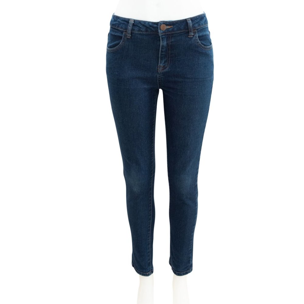 Forever 21 Womens Dark Blue Denim Skinny Jeans - Size 27 - Picture 1 of 2
